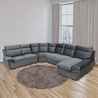 Lavo Fabric U-Shape Sofa S3391